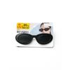 Daiso [uv Protection Up To 99 ] Oval Sunglasses Black