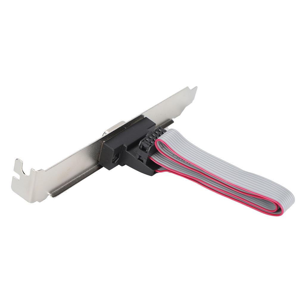 Serial Port Adapter Baffle Stable Good Compatibility 9‑pin Connector Serial Port Header for Adding A 9‑pin COM Port