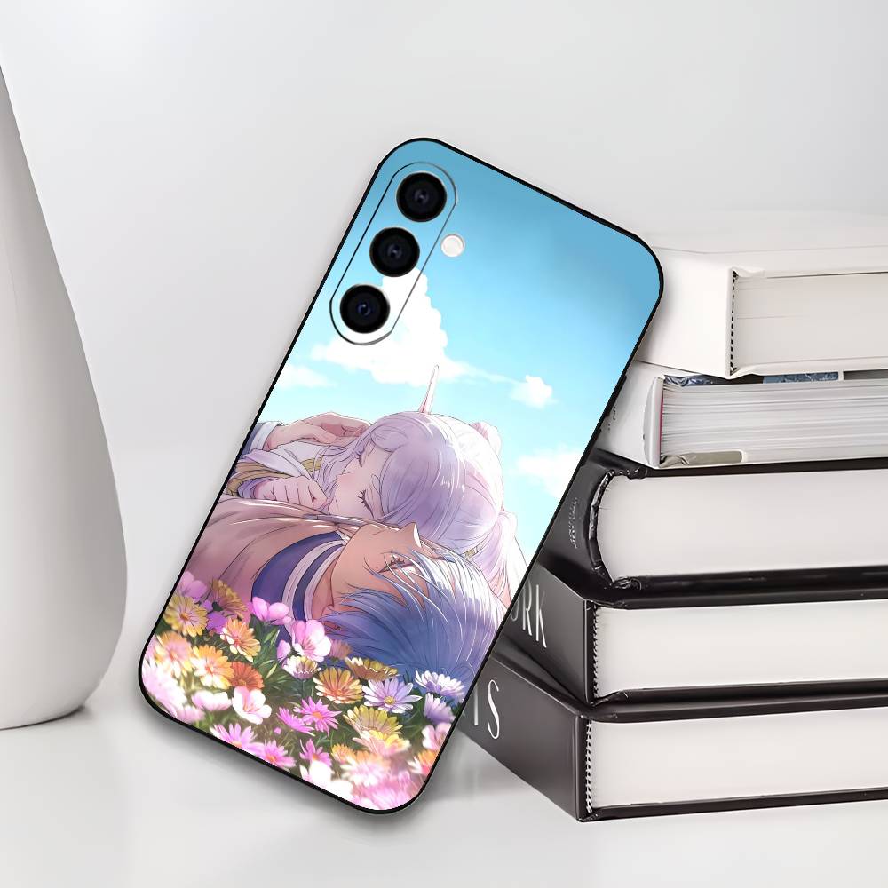 

Frieren Anime Beyond Journeys End Soft Silicone Phone Case for Samsung Galaxy A73/A72/A71/A70/A53/A52/A51 Samsung a72