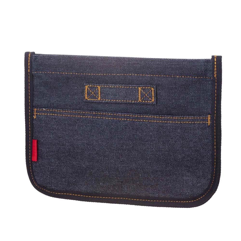 Napolex Light Fizz Flat Dust Car Trash Denim with Adhesive Hooks for Center Console Mounting Can, Pattern, Ultra-Thin, (NAPOLEX LF-145)