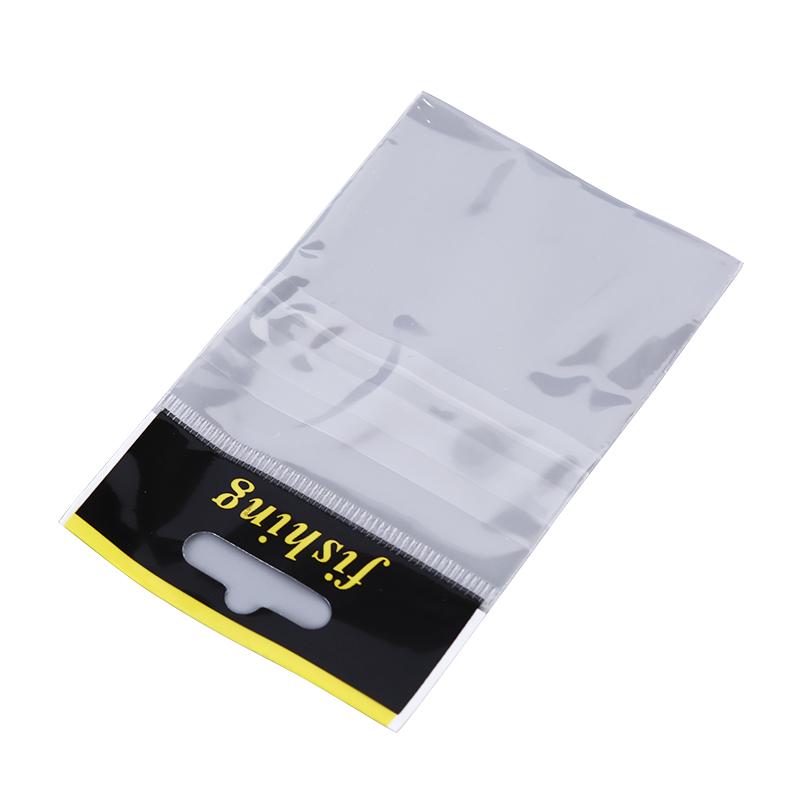 100 Stück Kleine Fischhakenbeutel Anglerzubehör Tasche Angeltasche Für Angelgeschäft