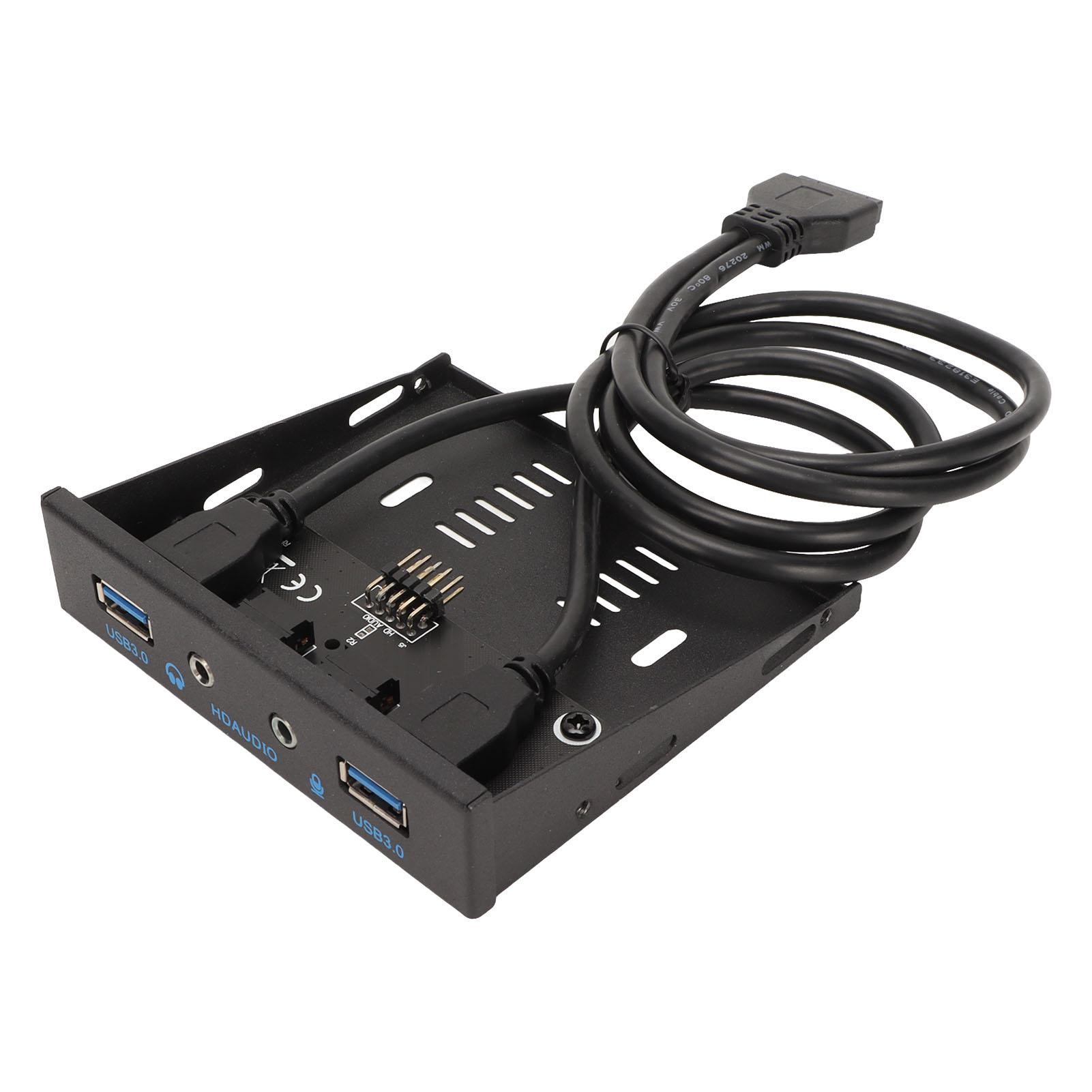 

Передняя панель USB USB 3.0 4 порта Стабильная передача данных Защита от помех Поддержка горячего подключения 3,5-дюймовый передний