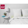 ABEIL Set of 2 Organic Comfort Pillows - 60 X 60 Cm - White