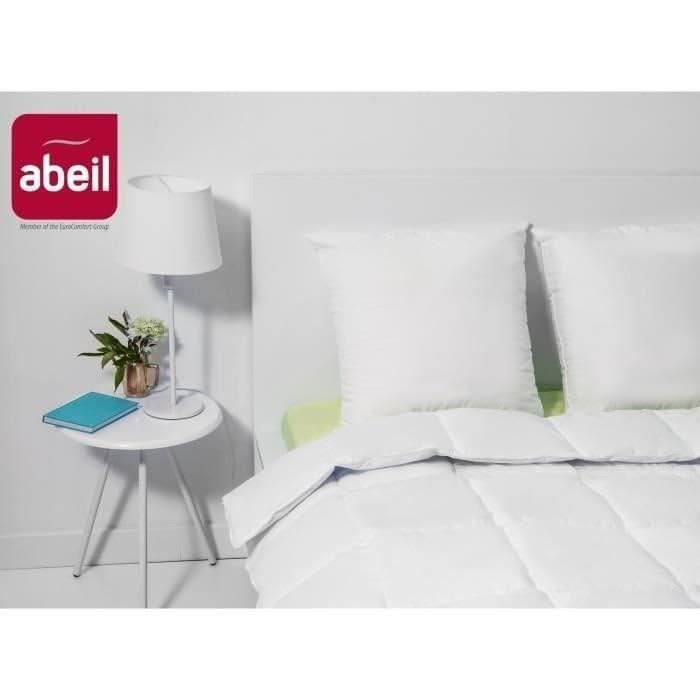 ABEIL Set of 2 Organic Comfort Pillows - 60 X 60 Cm - White