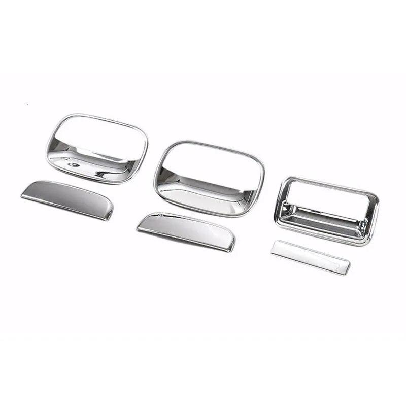 

Задняя ручка двери багажника, декоративная крышка, накладка, внешняя задняя дверь, наклейки с защитой от царапин для Suzuki Jimny 2012-2017, Стайлинг автомобиля серебряный