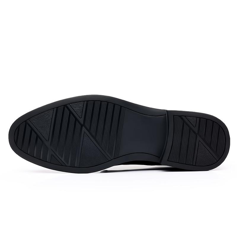 Men's Comfortable Dress Shoes Black Soft Leather Formal Shoes For Men Breathable Casual Business Male Oxfords Suit Shoes