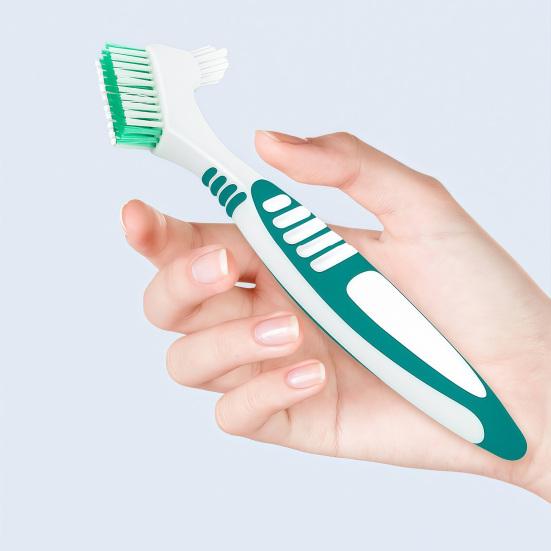 Zahnprothesen-Etui mit Zahnbürste Einweichbehälter für Zahnprothesen mit Siebeinsatz Unsichtbare Zahnspange Halter Mundschutz Dental Aligner Behälter Halter