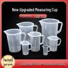 Large Capacity Plastic Measuring Cup with Scale for Kitchen, Baking, Milk Tea Shop – Food Grade Graduated Cylinder.