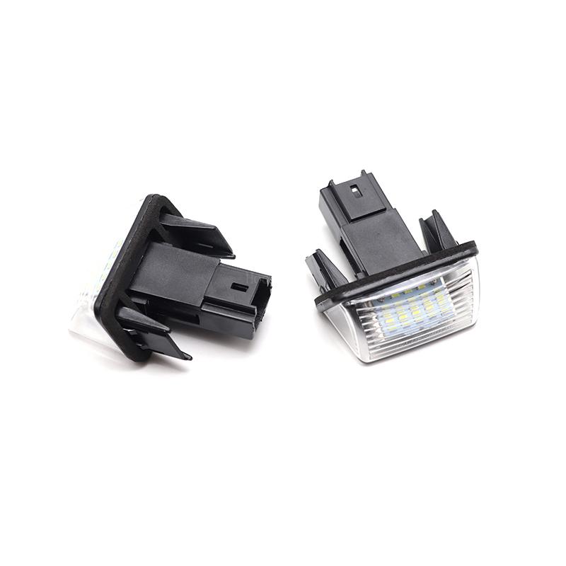 12V LED Număr Lumină Număr Înmatriculare Lămpi CANBUS Led alb Fără Eroare pentru Peugeot 206 207 307 308 407 5008 Partner Citroen C3 C4 C5