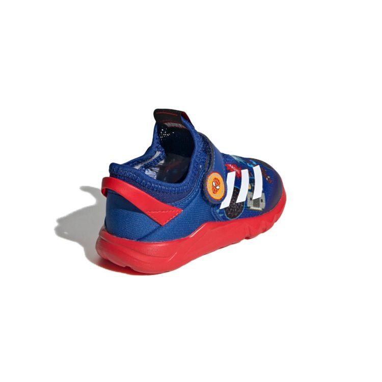 MARVEL X Adidas Activefle Comfortable Cushioning Low Top Toddler Shoes Blue Red Infant And Toddler FV4265