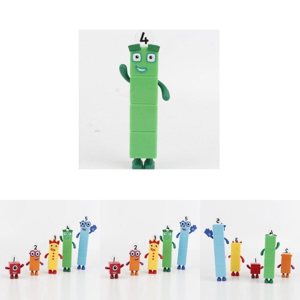 Numberblocks Colorful Building Blocks Cute Transformable Figures For Kids Playtime