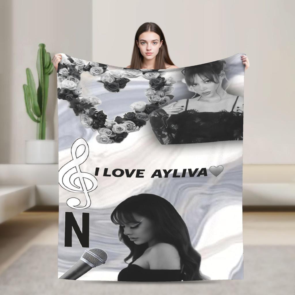 Ayliva Singer Tour 2025 Blanket Multi-size Super Soft Cozy  Throw Blankets for Couch Sofa and Bed