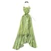 Seaside Holiday Sexy Halter Backless Dress Women's Summer Tight Waist Elegant Asymmetrical Ruffles Chiffon Dress