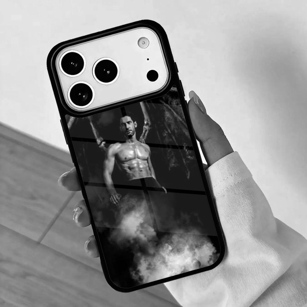 Amerikaanse TV Lucifer Mobiele Telefoonhoesje voor IPhone 17 AIR 16pro Max 15 14 13 12 11 Bumperhoes