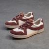 Fashion 2025 Summer New Casual Color Blocked De Xun Women's Single Shoes Fashionable, Comfortable, Versatile, Lightweight Lace Up