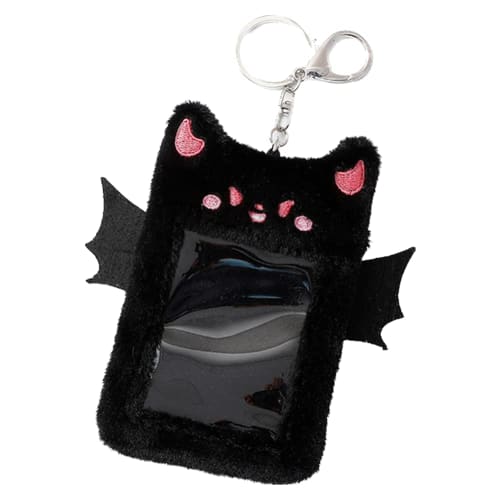 G-Trigger Devil-Shaped Trading Card Case, Anime Card Case, Collectible Book, Trading Card Holder, Korean Goods, Black