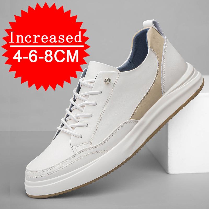 Модные кроссовки из натуральной кожи для отдыха — фото 3