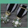 Medal Hohenzollern Prussian Grade Knight Medal Dual Swords Version Film Props Decorative Medal Collectible