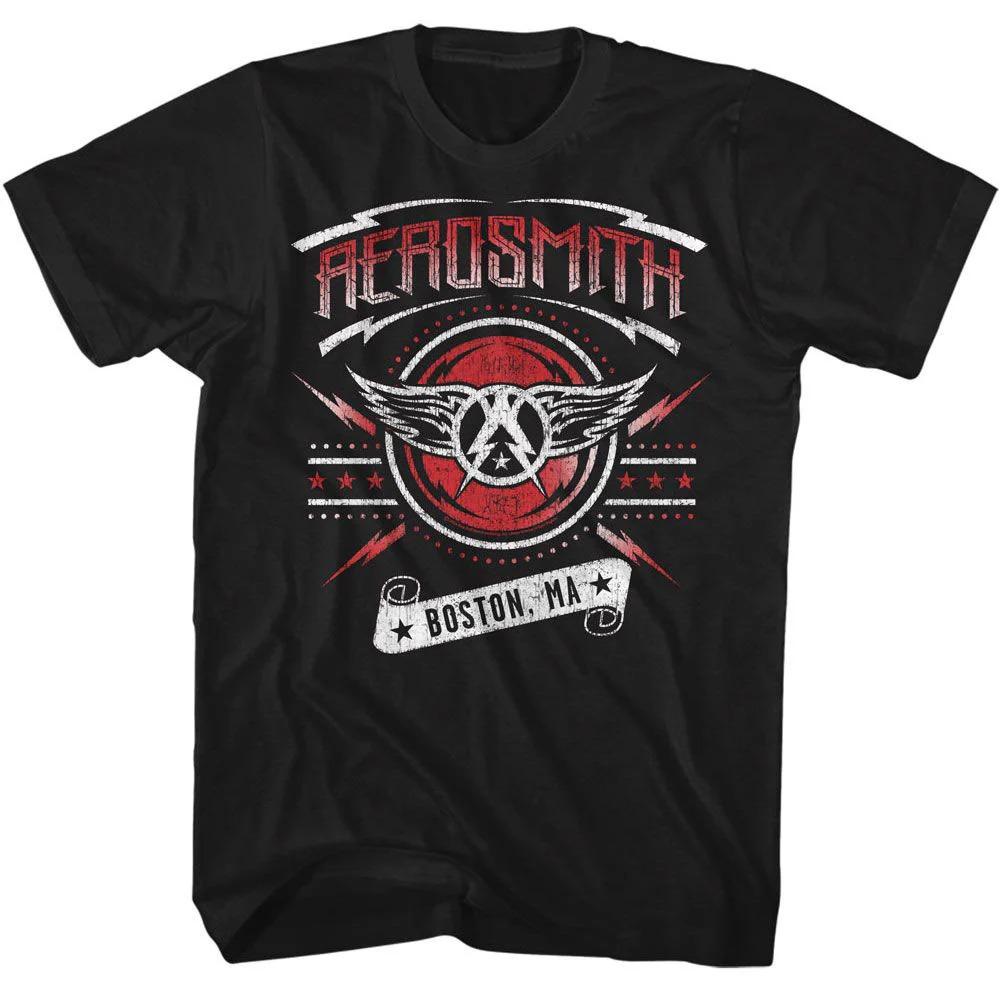 Aerosmith Boston 2015 T-shirt High-end Luxury Is for Both Men and Women Top Y2k Summe Hot Sale 2026