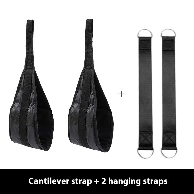 Heavy Duty Rip-Resistant Ab Sling Straps Suspension Fitness A Pair For Pull Up Bar Hanging Leg Raiser Gym Home Fitness Equipment