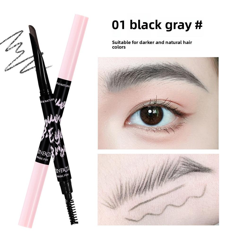 The Eyebrow Pencil Is Extremely Fine Each Strand Distinct Naturally Waterproof, Sweat-proof and Not Prone To Color Fading