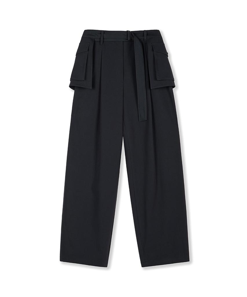 Yusentig Side Flap Wide Pants Navy Aw5Al65624
