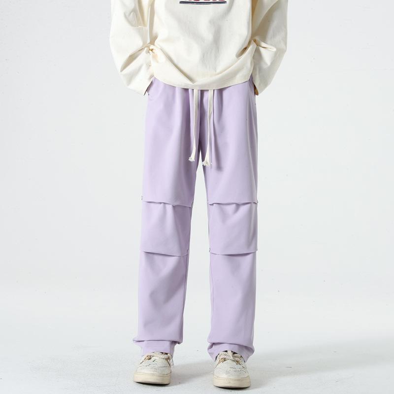 Outdoor Mountain Pants Waterproof Knee Pleated Paratrooper Pants Spring and Autumn Straight Men's Casual Overalls