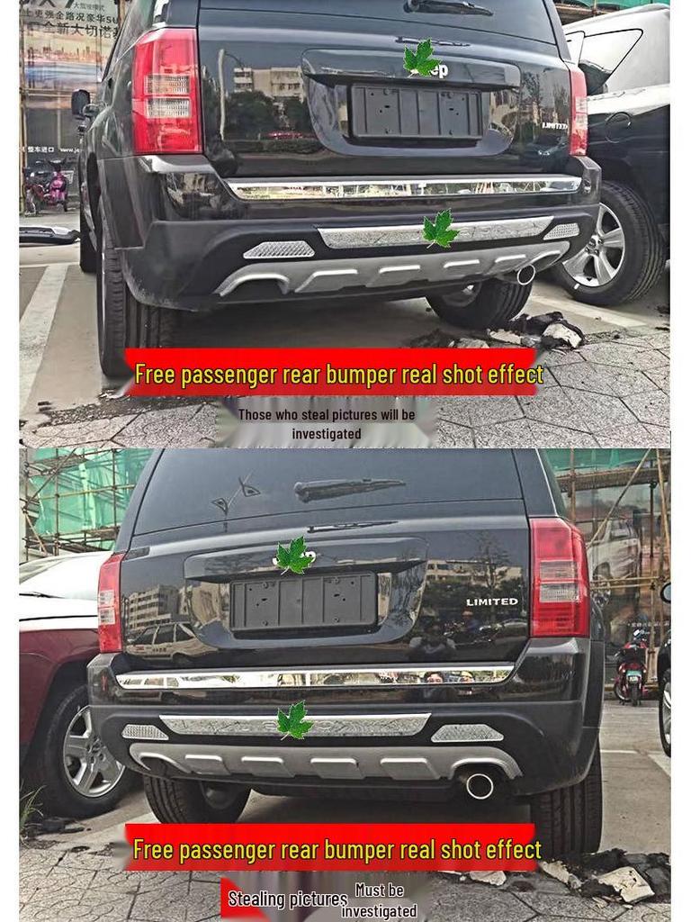 Nárazníky Jeep Compass 2011-2015: Přední a zadní ochranné rámy