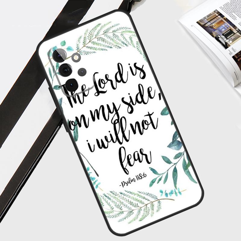 Bible Verse Quotes Case For Samsung Galaxy A55 A35 A15 A56 A36 A26 A16 A06 A54 A34 A14 A12 A22 A32 A52 A13 A53