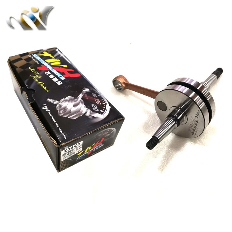 

TWH Fully closed crank High quality crankshaft For HONDA DIO AF17 AF18 AF27 AF28 SP SR DIO50 43.2MM+1.8 44MM+2.6 52.4MM+3.0 44mm-2.6