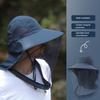 Summer UV Protection Hat Breathable Face Mask Wide Brim Insect Protection Fishing Bucket Hat Outdoor Sport Hiking Camping Hat
