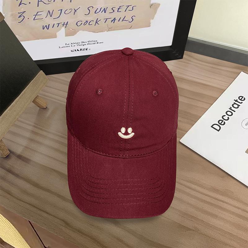 Spring and Summer Wide-brimmed Sunshade Embroidered Versatile Baseball Cap Women's