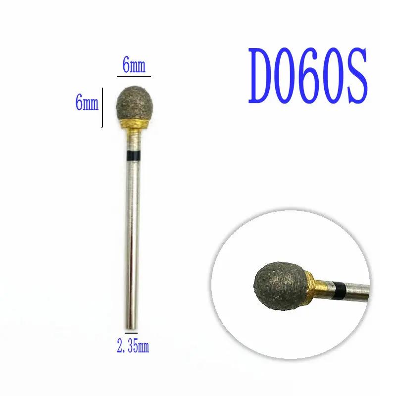 

High Quality Full Sintered Diamond HP Polisher Grinder for Polishing Trimming Drill 2.35mm Shank Dental HP Burs 70/80 Mesh