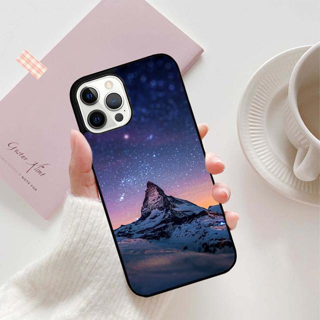 Zermatt Matterhorn Swiss Mountain phone Case For iPhone 17 Air 16 15 14 Plus apple 16 11 12 13 Pro Max coque