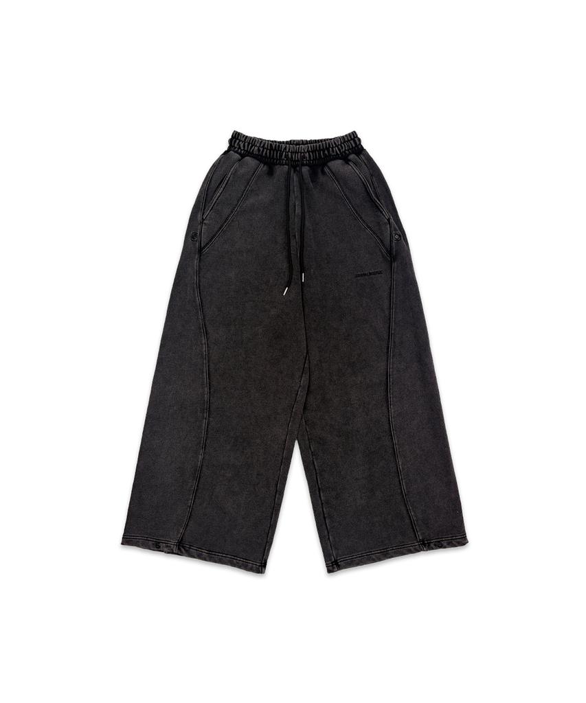 Aejyuttingkeumamaindeu Line Point Vintage Pants_Black