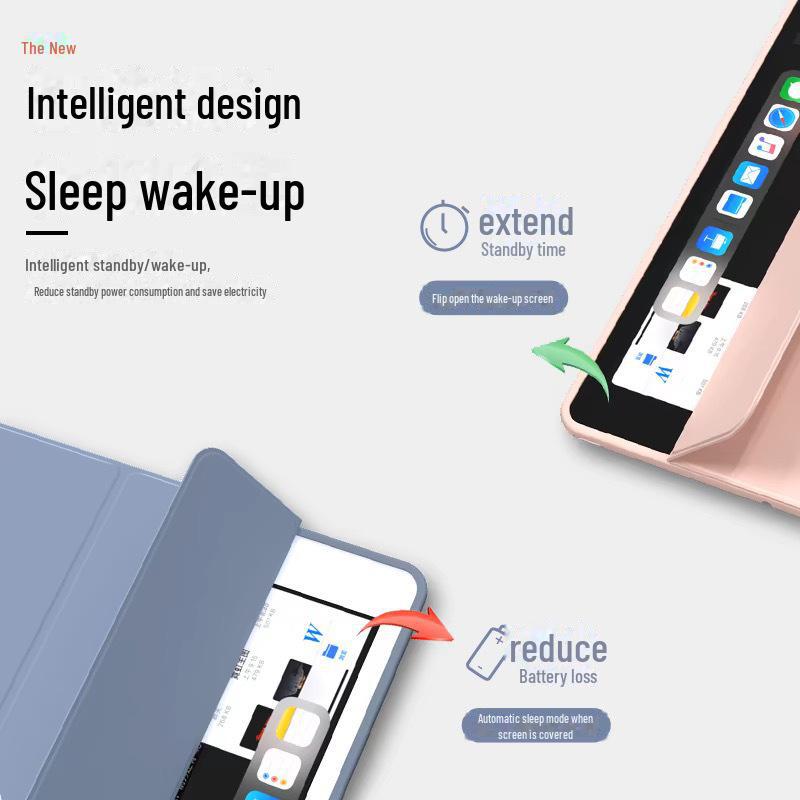 IPad-beskyttelsesdeksel for 9 Pro 2024, Air 6, Mini 5 og 10. generasjon, 11-tommers