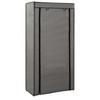 Day and Night - Day and Night Shoe Rack with Gray Fabric Cover 58x28x106 Cm