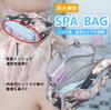 C-RAYS Waterproof Gym Bag with Mesh Bottom, Ideal for Spas, Pools, and More (Polka Dot)