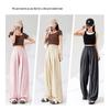 MJ STYLE Women's Cool Feel Wide-Leg Pants