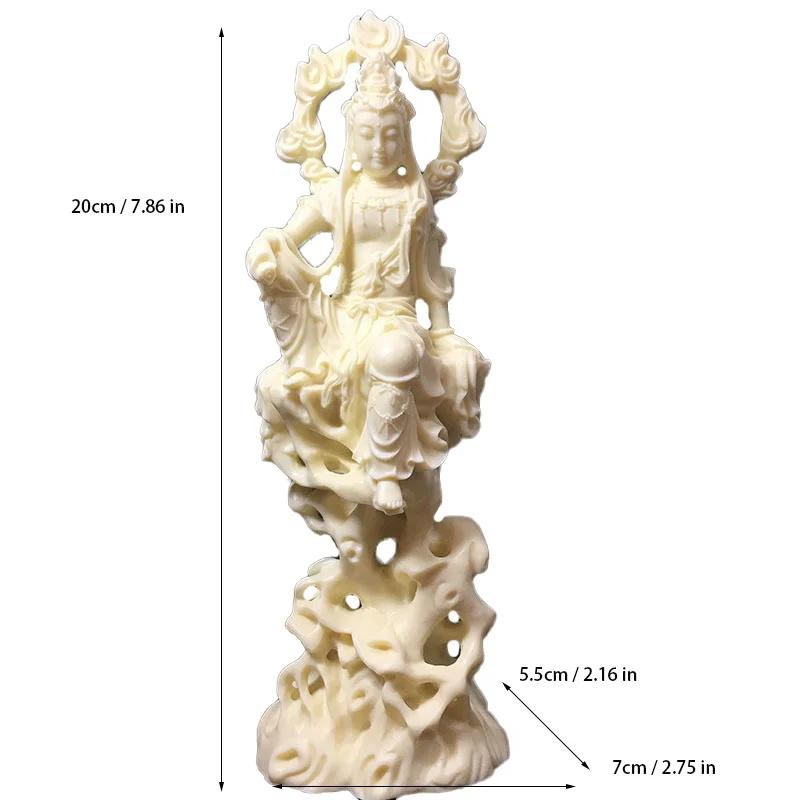 

Гуаньинь Бодхисаттва Персонажи Скульптура Статуя Китайские Статуи Будды Дом Комната, Офис Статуя Фэн-шуй
