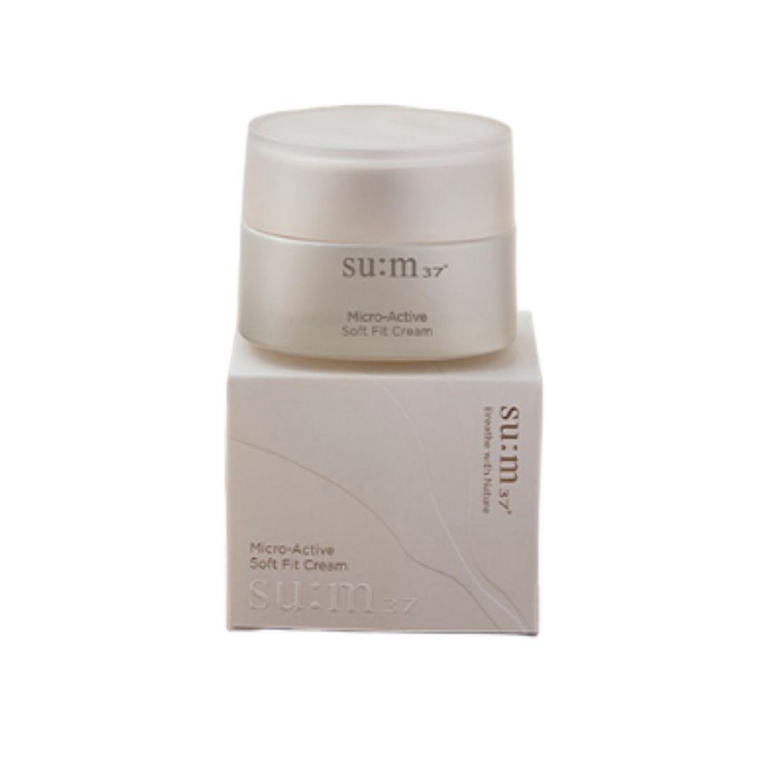 SU:M37 Micro-Active Soft Fit Cream Hydrating Firming Moisturizer 50ml