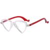 Women Personality Triangle Reading Glasses Blue Light Blocking Computer Eyewear Anti Eyestrain Cat Eye Presbyopic