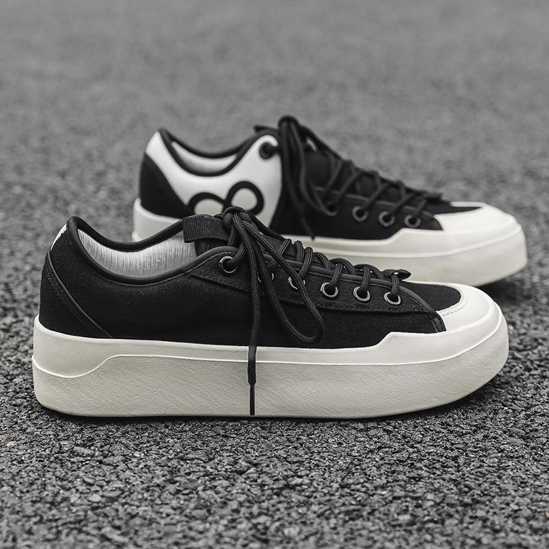 Hong Kong Style Niche Retro Couple Bread Shoes Ins American High-value Sports and Leisure Board Shoes X