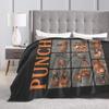 Soft Bedding Throws Travel Monkey Punch Blanket  Flannel Bedspread For Bedroom Trend Sofa Bed Cover