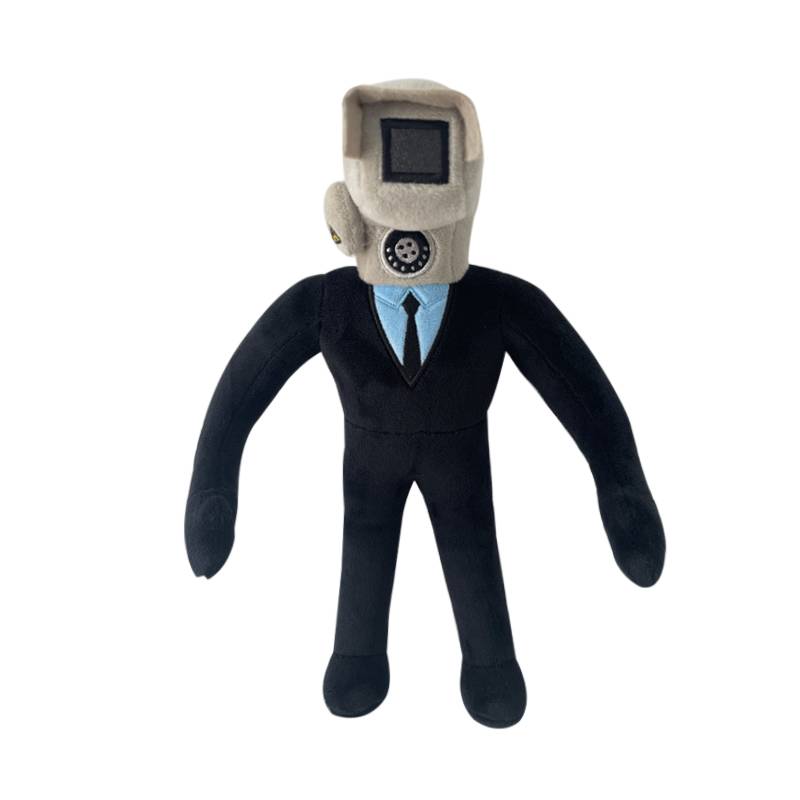 

Монитор Скибиди Туалет Мужчина Плюшевая Игрушка Мягкие Куклы Игровой Реквизит Смешной Подарок