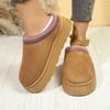 Women Home Cotton Slippers 2024 Selling New Plush Warm Women Slippers Comfortable Thick Soled Winter Leisure Walking Botas Mujer