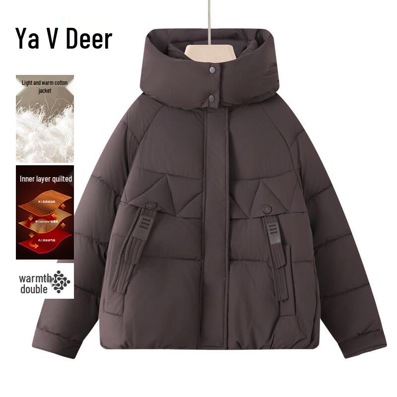 

Yalu Women s Stylish Short Padded Winter Jacket 5XL