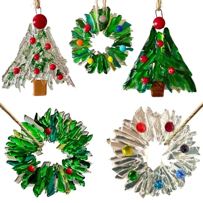 Weather Resistant Clear Christmas Tree Decoration Easy To Hanging Shatterproof Ornament For Indoor Outdoor Use