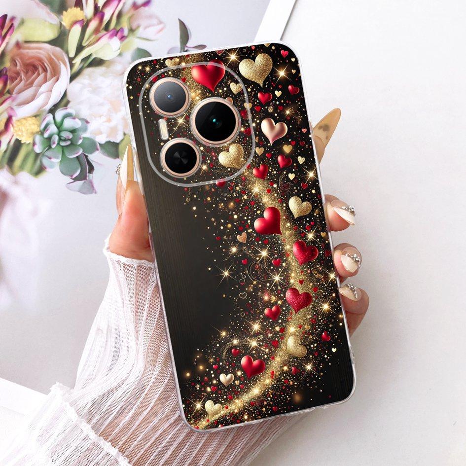 For Honor Power 5G Case DVD-AN80 DVD-AN00 Shockproof Cover Fashion Flower Marble Soft Silicone Fundas For Honor Power 2025 Coque