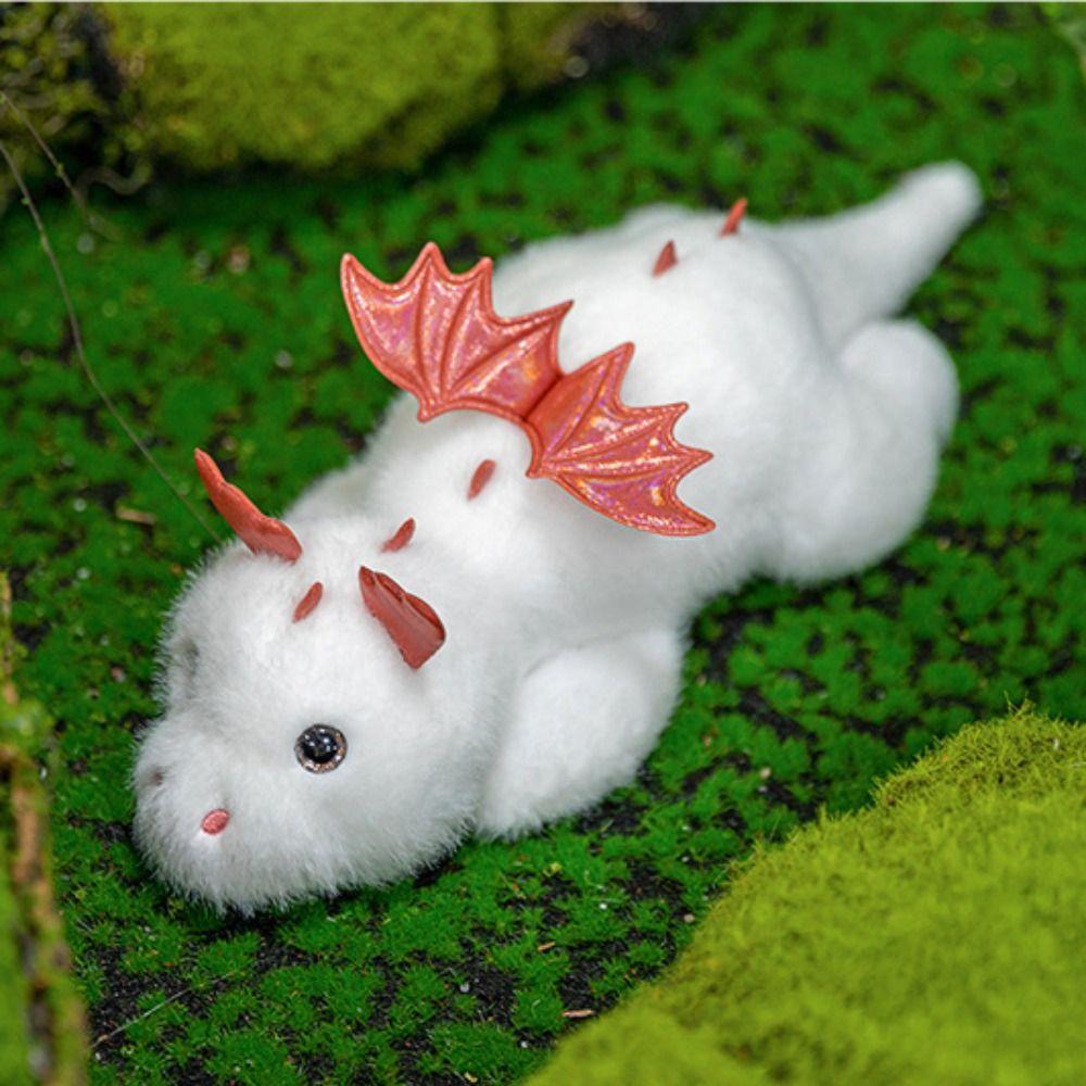 Soft Material Little Flying Dragon Dolls Plush Fabric Fun Doll Dinosaur Plush Toys Kawaii Design 28cm